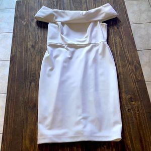 White Calvin Klein Dress